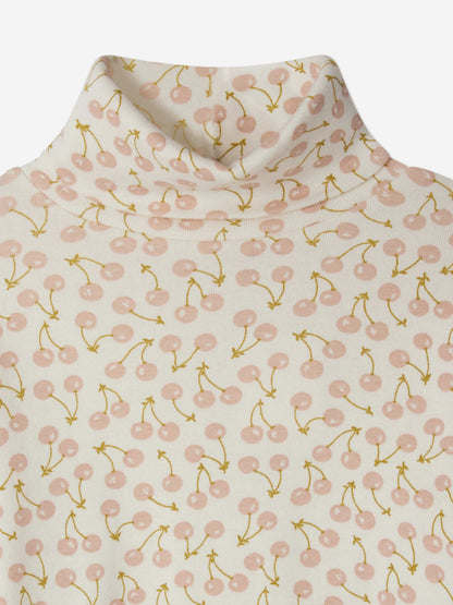 Bonpoint Girls Tahiti T-Shirt in Ivory