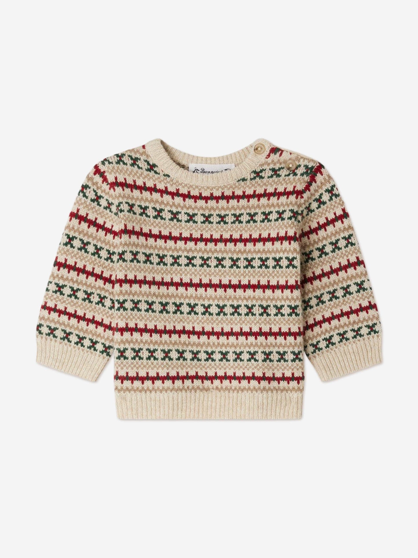 Bonpoint Baby Boys Dalmire Jumper in Ivory