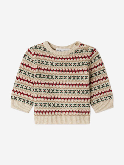 Bonpoint Baby Boys Dalmire Jumper in Ivory