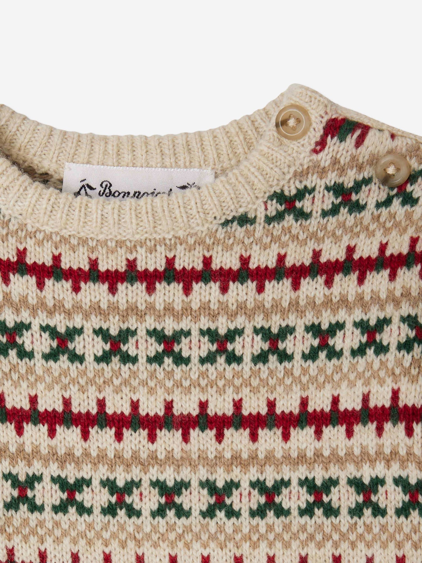 Bonpoint Baby Boys Dalmire Jumper in Ivory