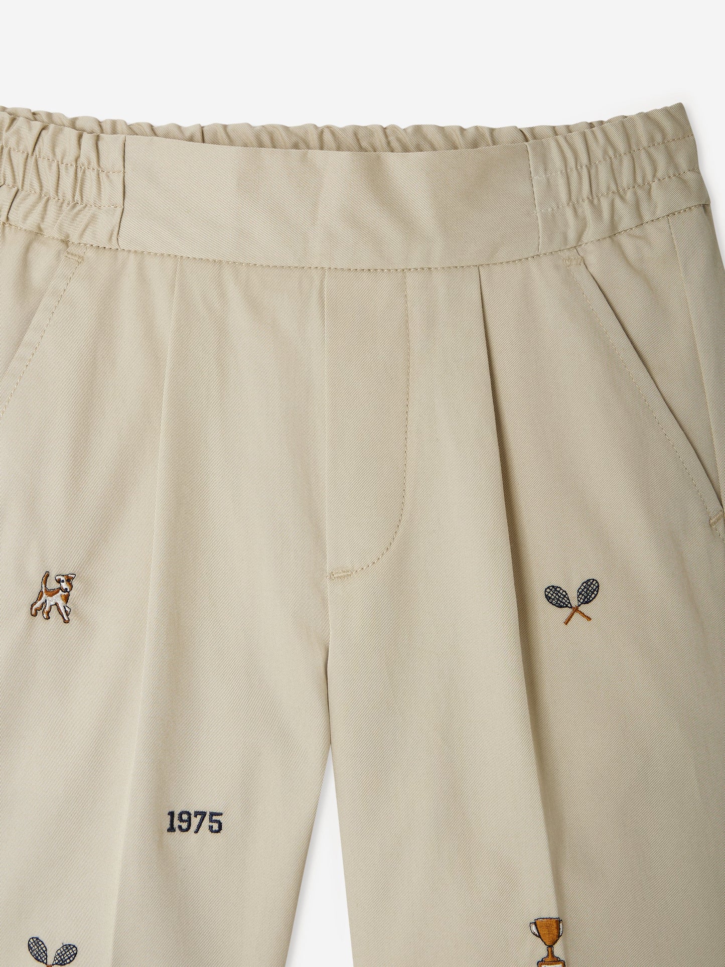 Bonpoint Boys Christian Shorts in Beige