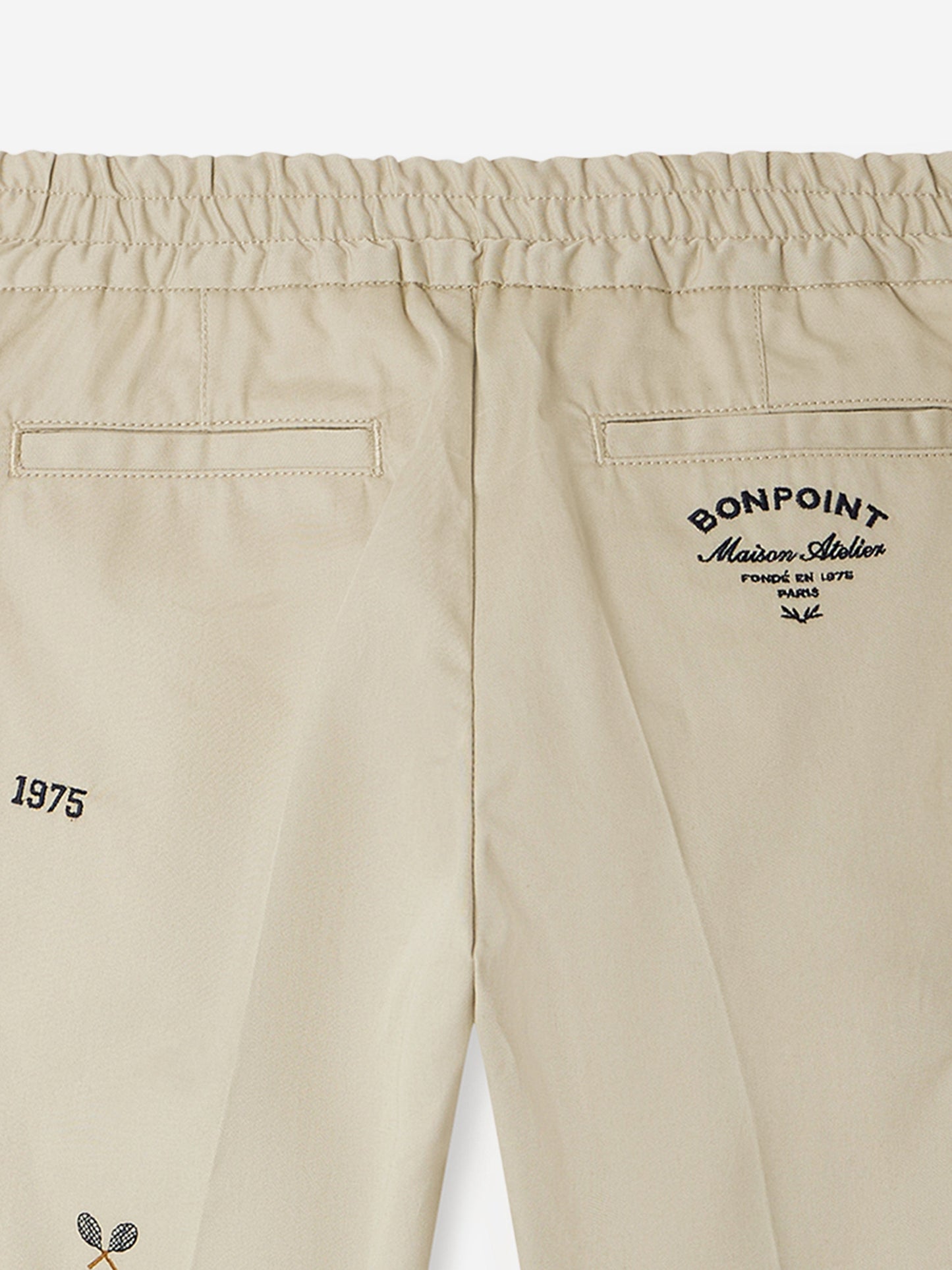 Bonpoint Boys Christian Shorts in Beige