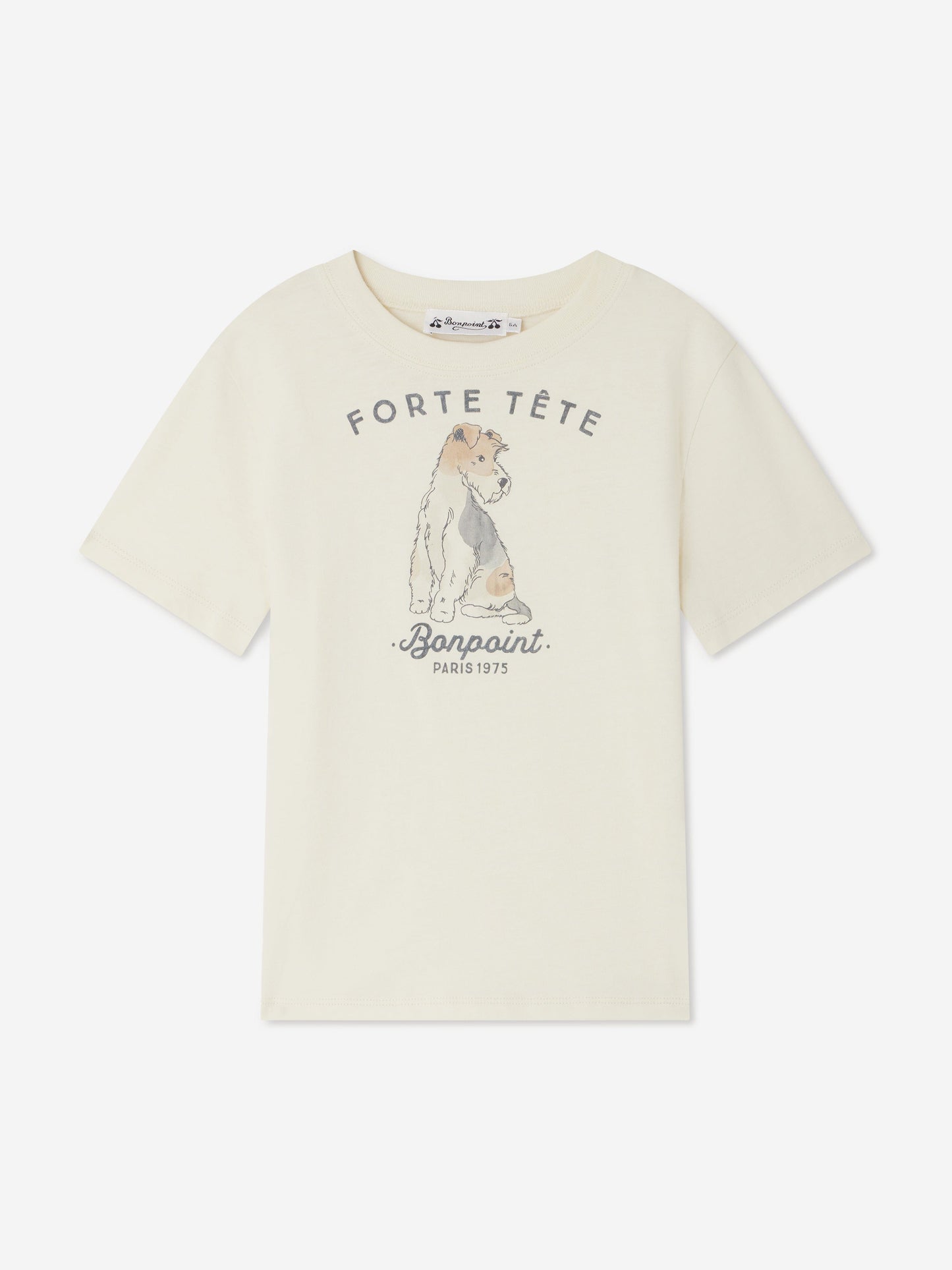Bonpoint Boys Thibald T-Shirt in Ivory