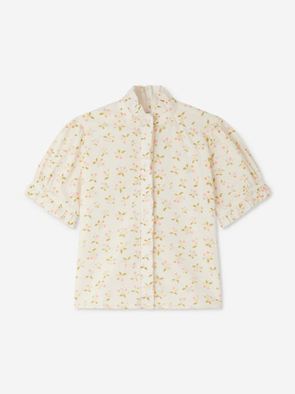 Bonpoint Girls Cindy Blouse in Ivory