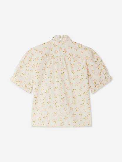 Bonpoint Girls Cindy Blouse in Ivory