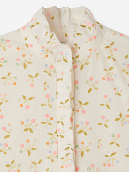 Bonpoint Girls Cindy Blouse in Ivory