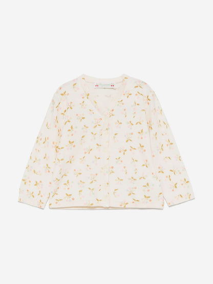 Bonpoint Baby Girls Azia Cardigan in Ivory