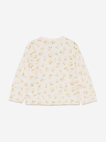 Bonpoint Baby Girls Azia Cardigan in Ivory