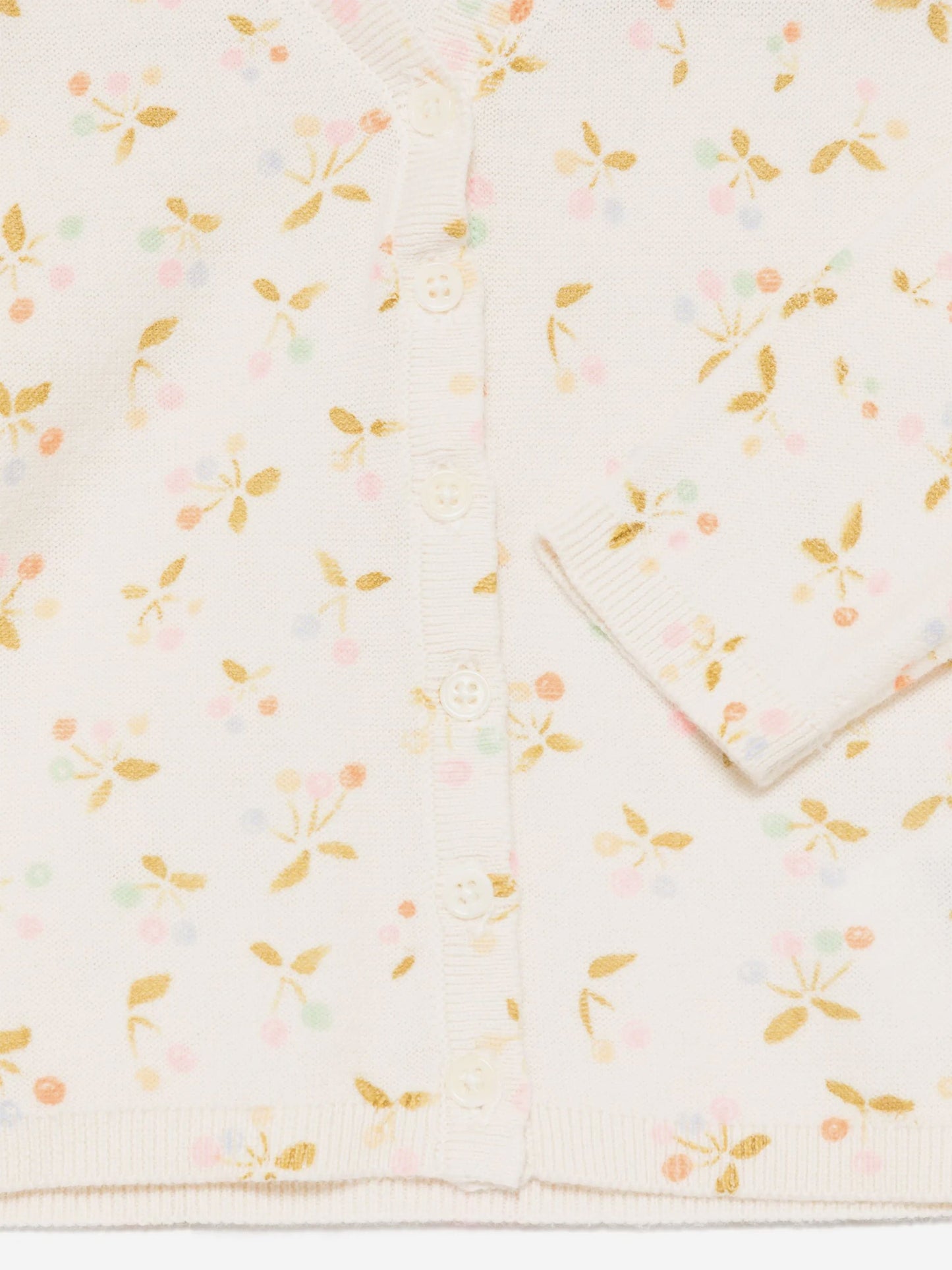 Bonpoint Baby Girls Azia Cardigan in Ivory