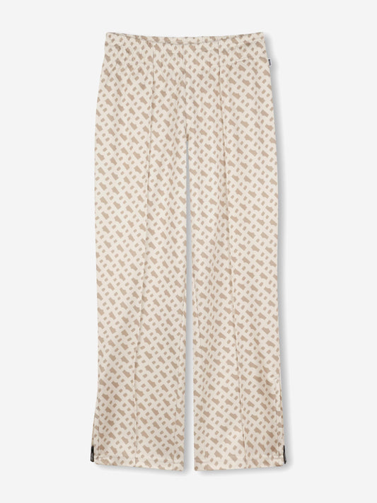 BOSS Boys Monogram Jogging Pants in Beige