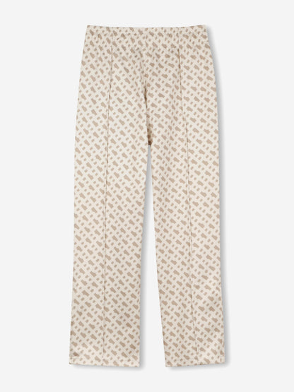 BOSS Boys Monogram Jogging Pants in Beige