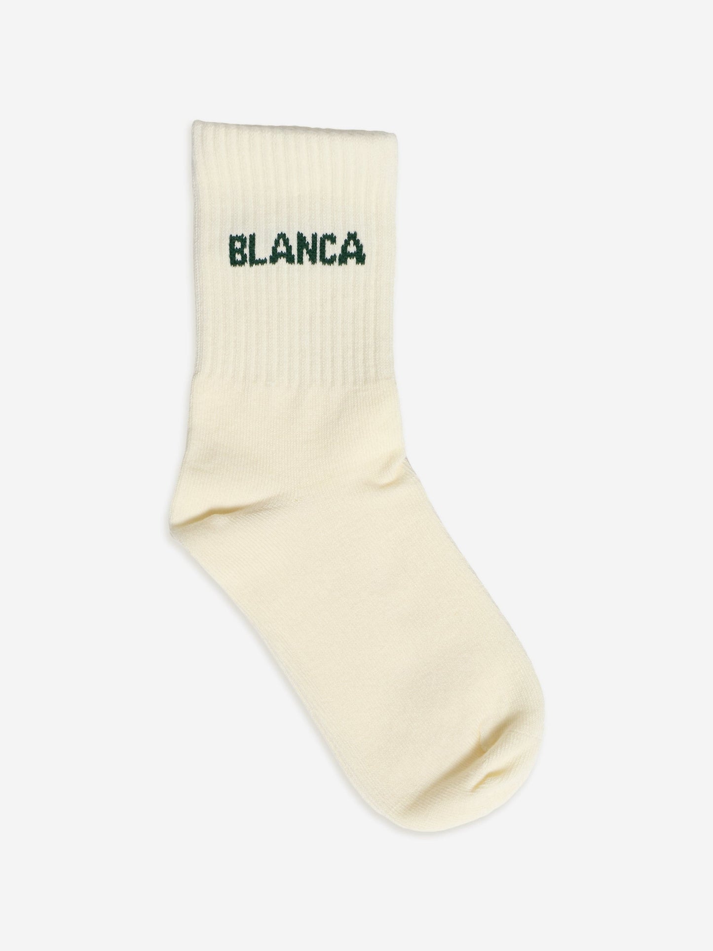 Blanca Sport Girls Logo Socks in Ivory