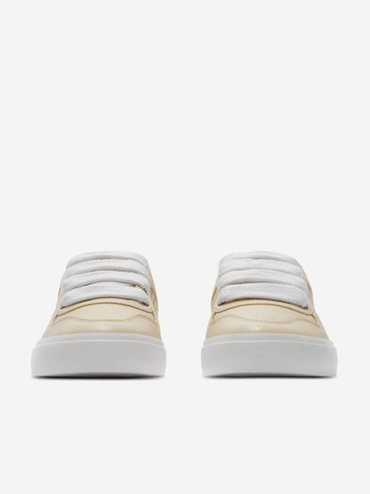 Burberry Kids Noah Trainers in Beige