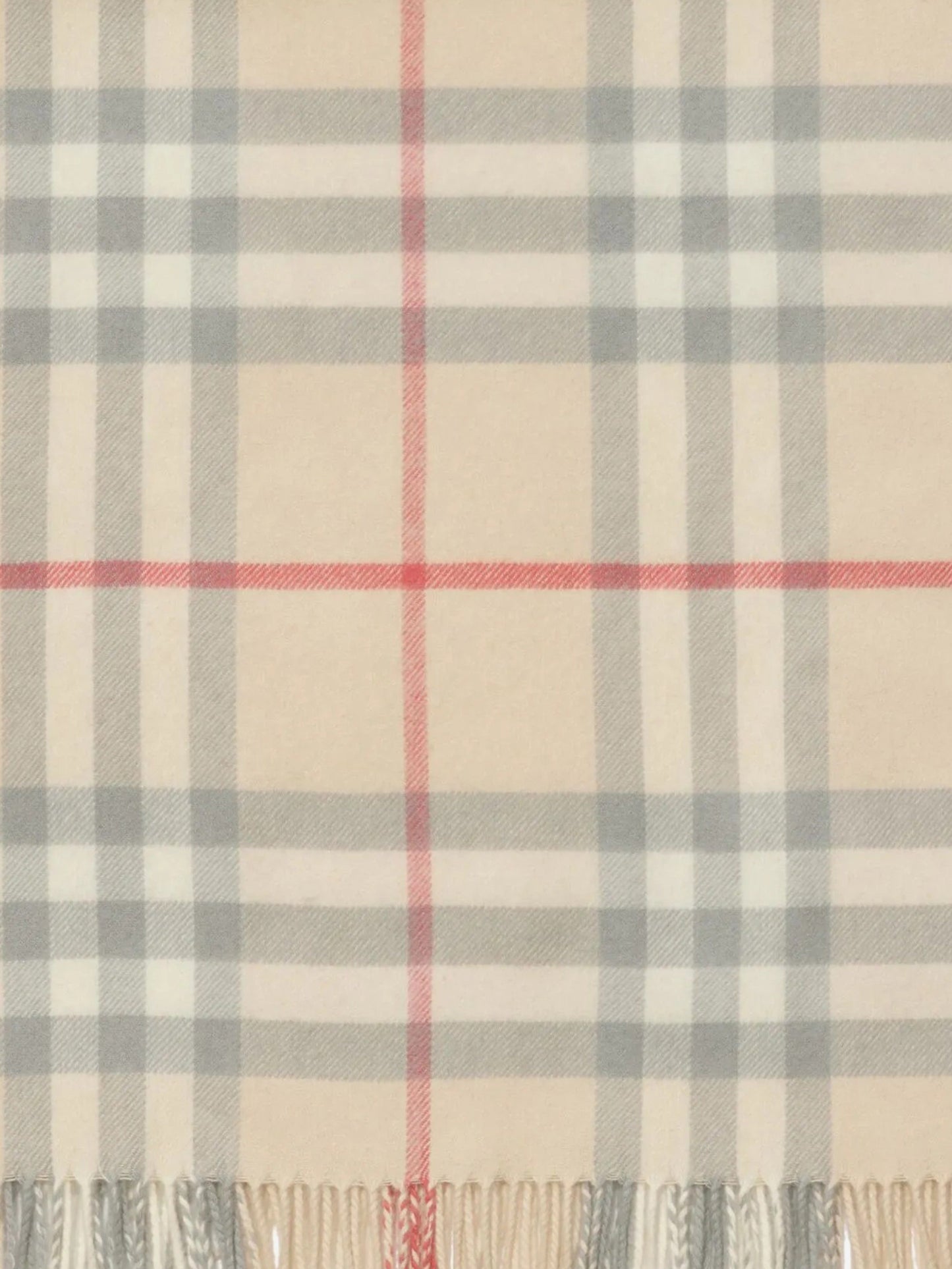 Burberry Baby Check Wool Blanket in Beige (90 x 90cm)