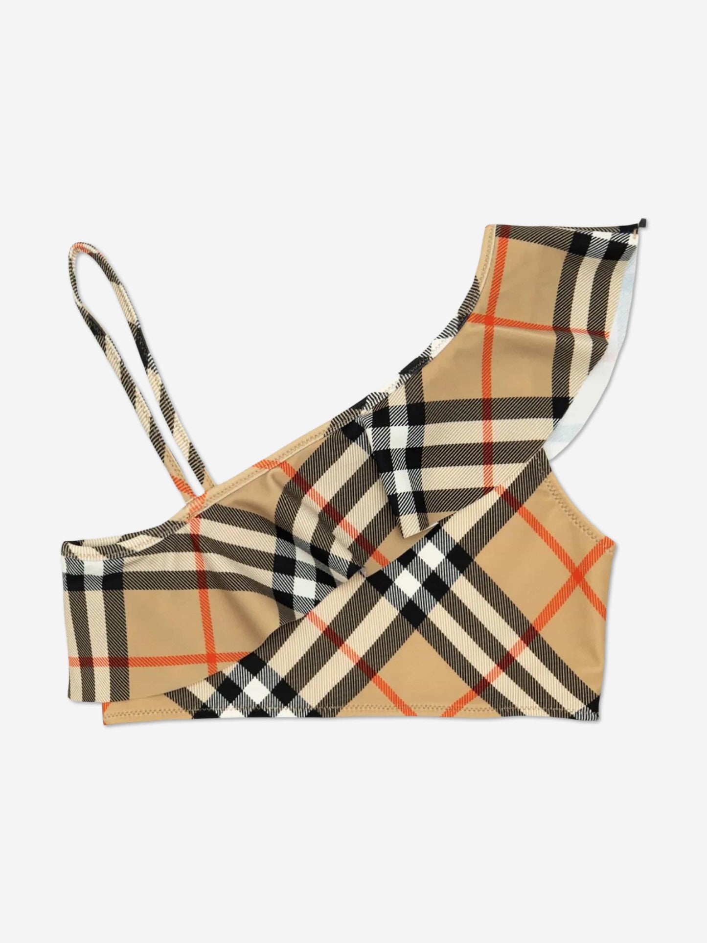 Burberry Girls Asla Check Bikini in Beige