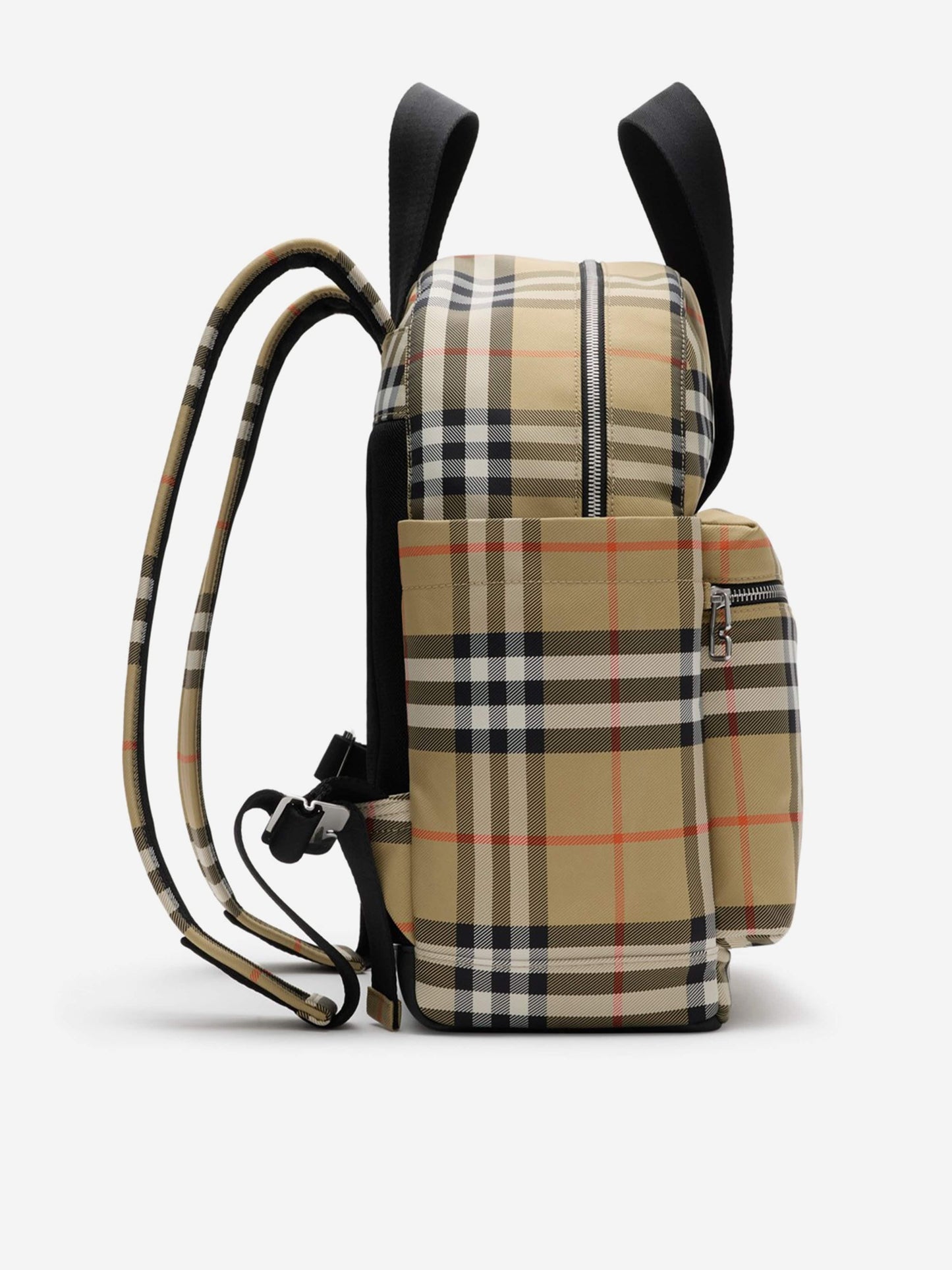 Burberry Baby Norwich Check Changing Bag in Beige (41cm)