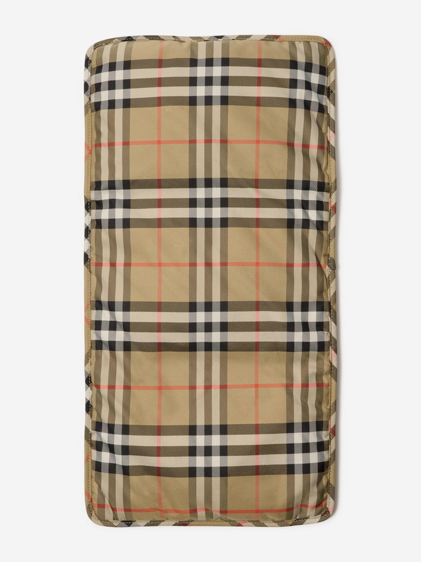 Burberry Baby Norwich Check Changing Bag in Beige (41cm)