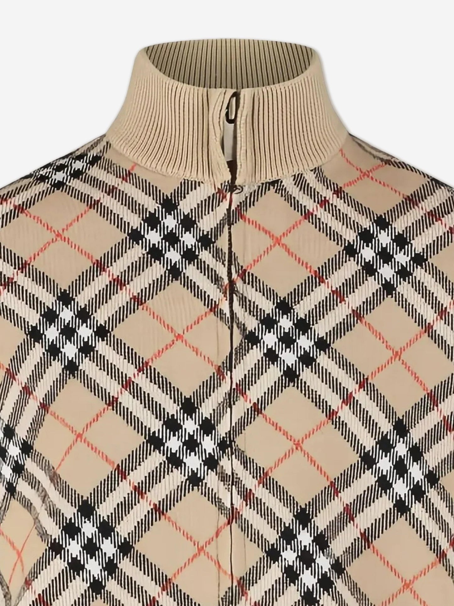 Burberry Girls Lette Check Cape in Beige
