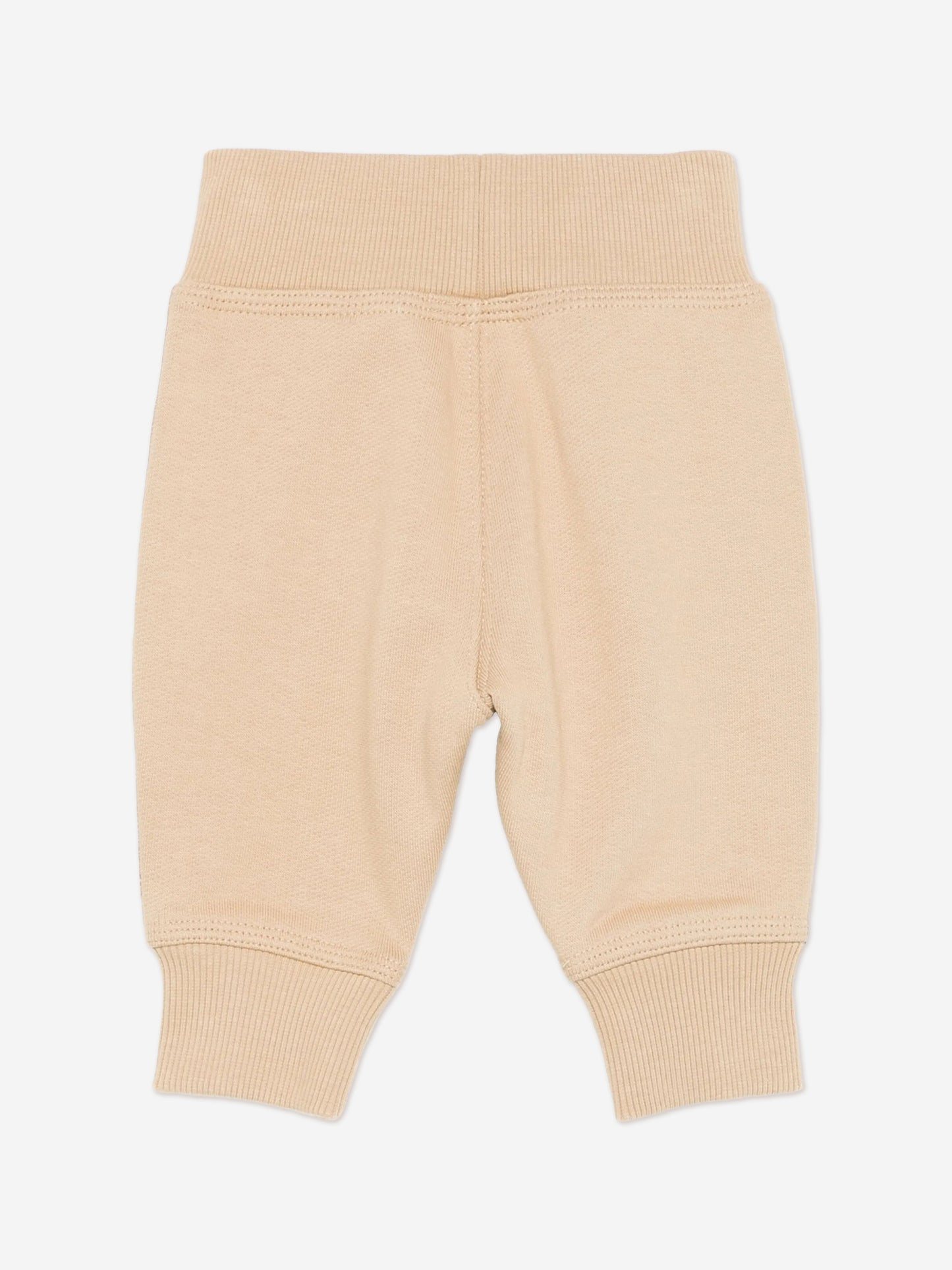 Burberry Baby Boys Mini Jackson Check Tape Joggers in Beige