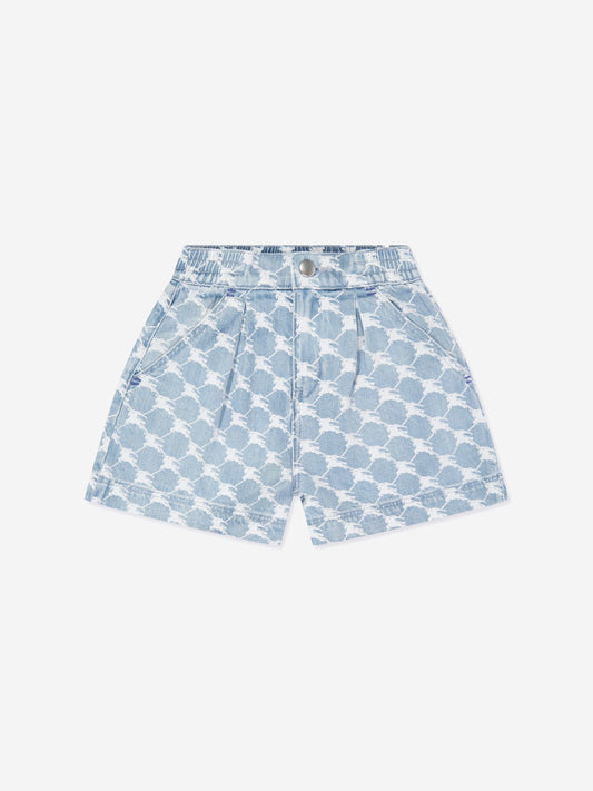 Burberry Girls Nicoletta Shorts in Blue