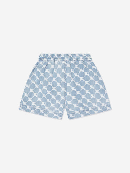 Burberry Girls Nicoletta Shorts in Blue