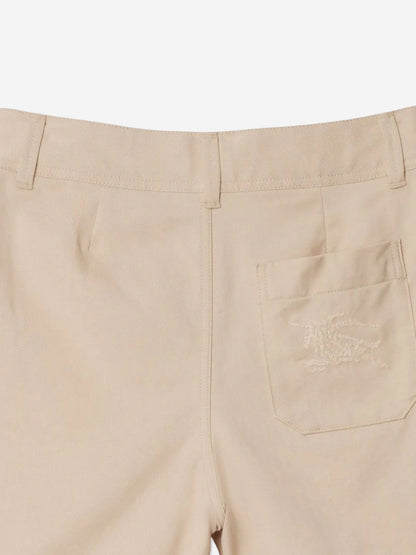 Burberry Boys Oscar Shorts in Ivory