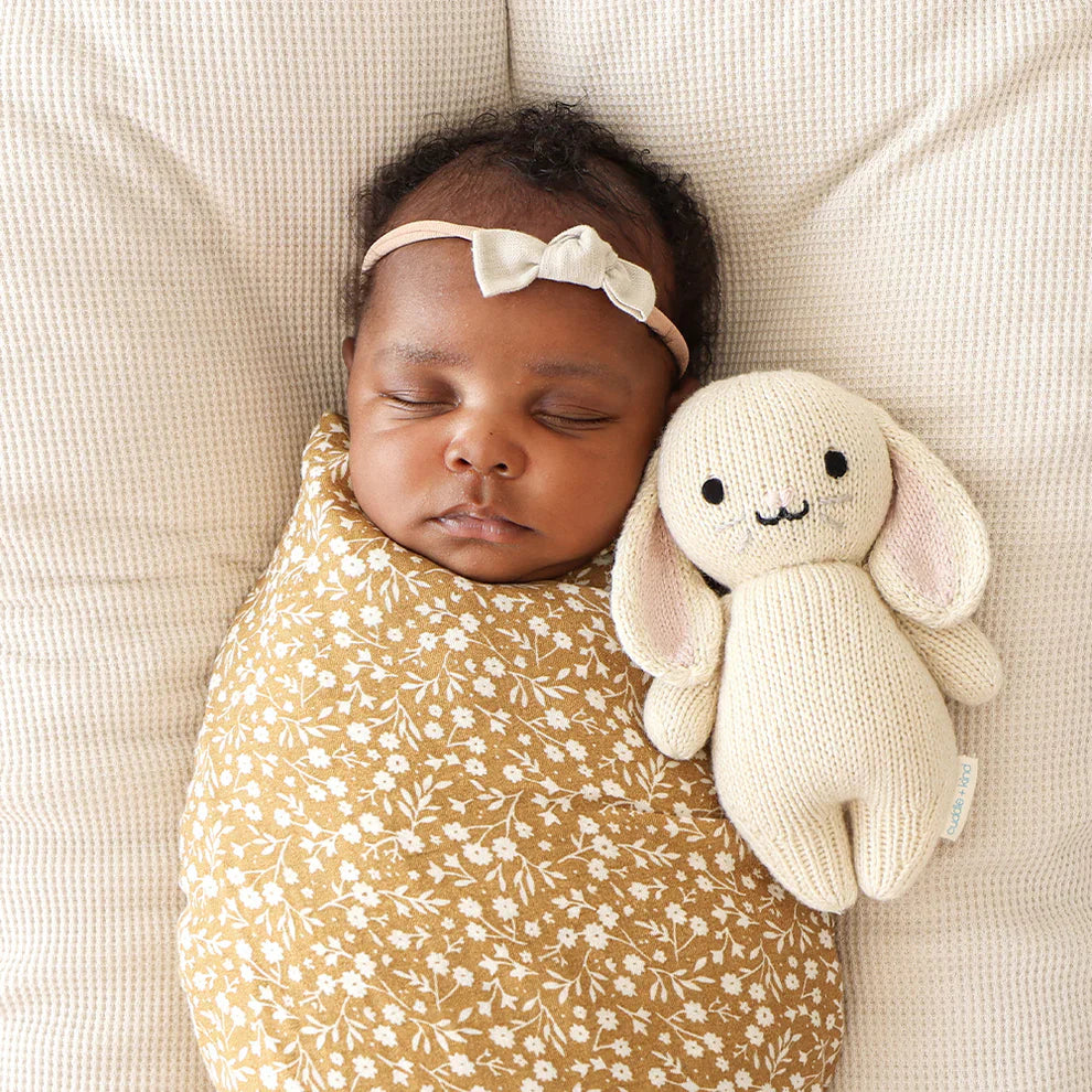 cuddle+kind - Baby Animal Collection - Baby Bunny Oatmeal