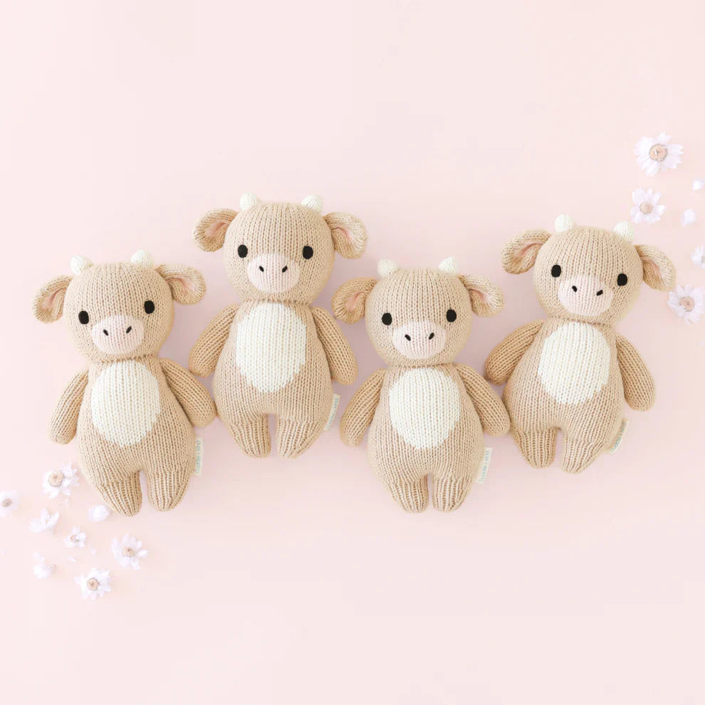 cuddle+kind - Baby Animal Collection - Baby Cow Jersey