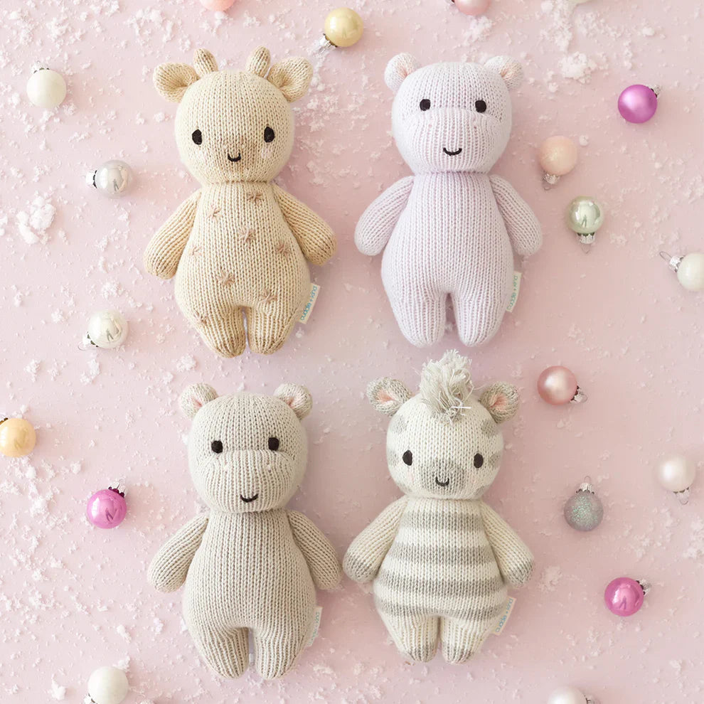 cuddle+kind - Baby Animal Collection - Baby Hippo Pebble