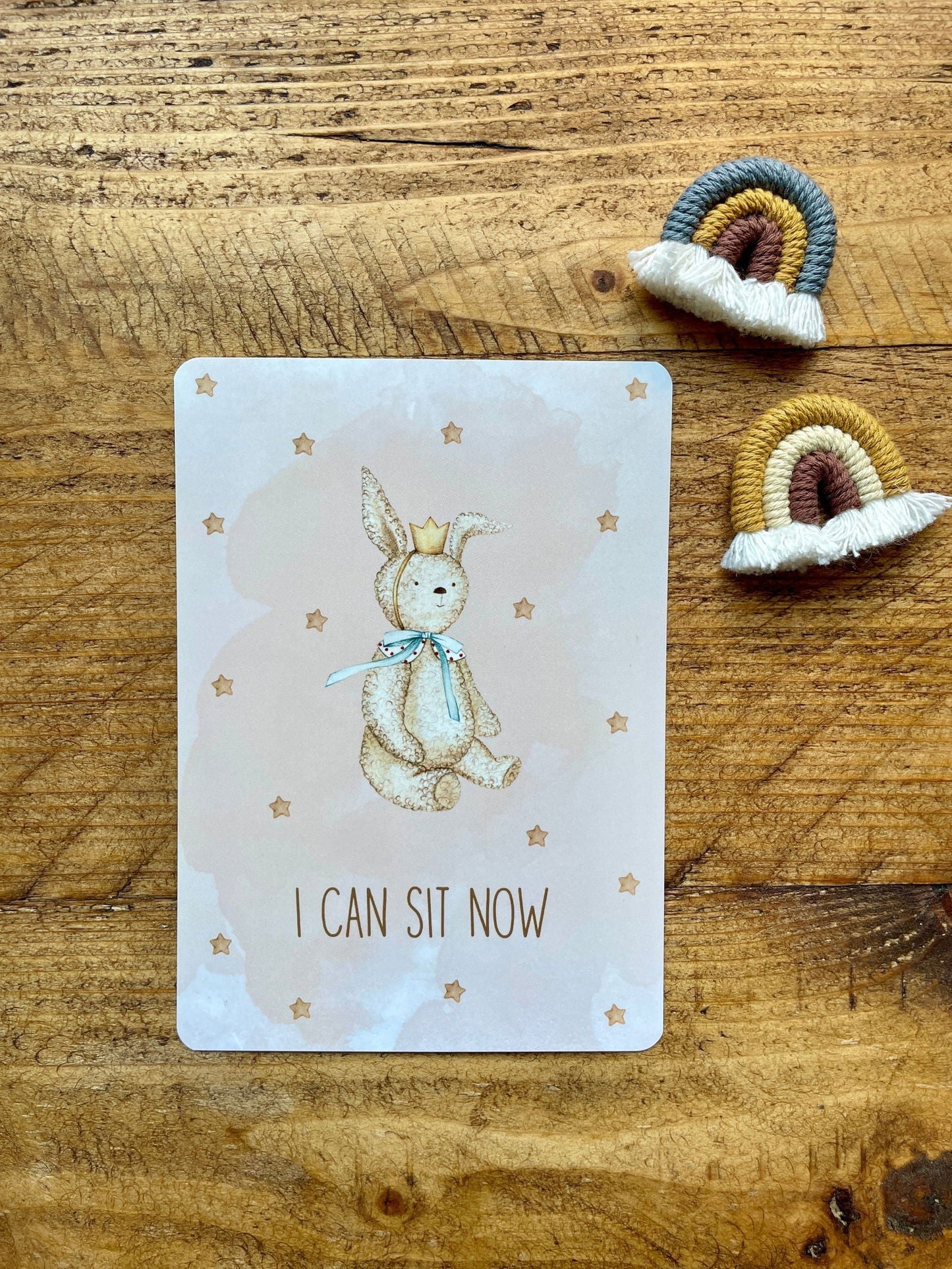 Cartes d'étapes pour bébé