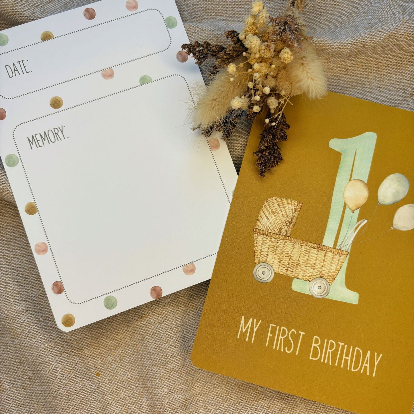 Cartes d'étapes pour bébé
