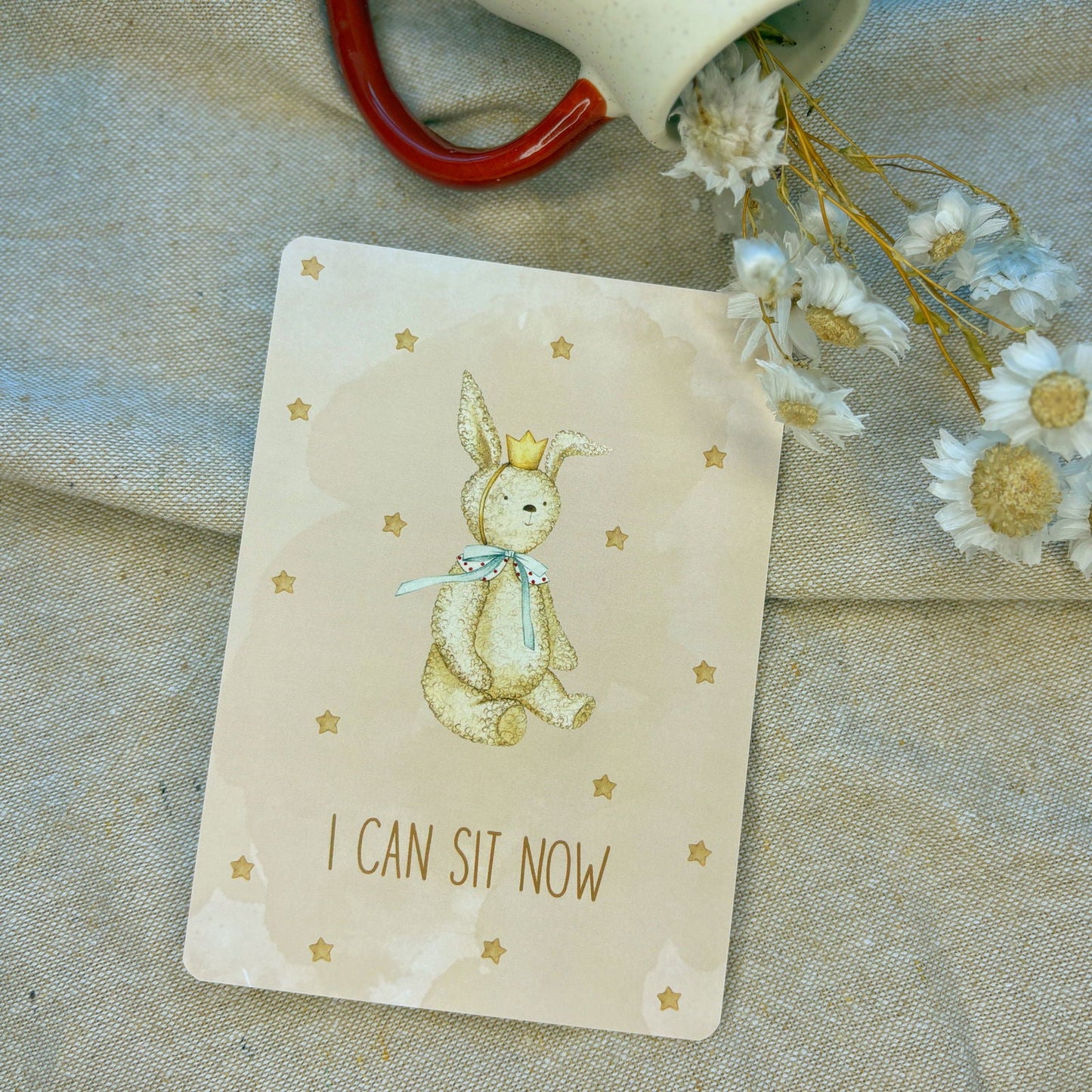Cartes d'étapes pour bébé