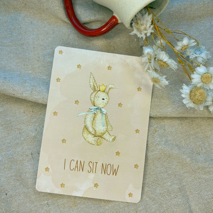 Cartes d'étapes pour bébé