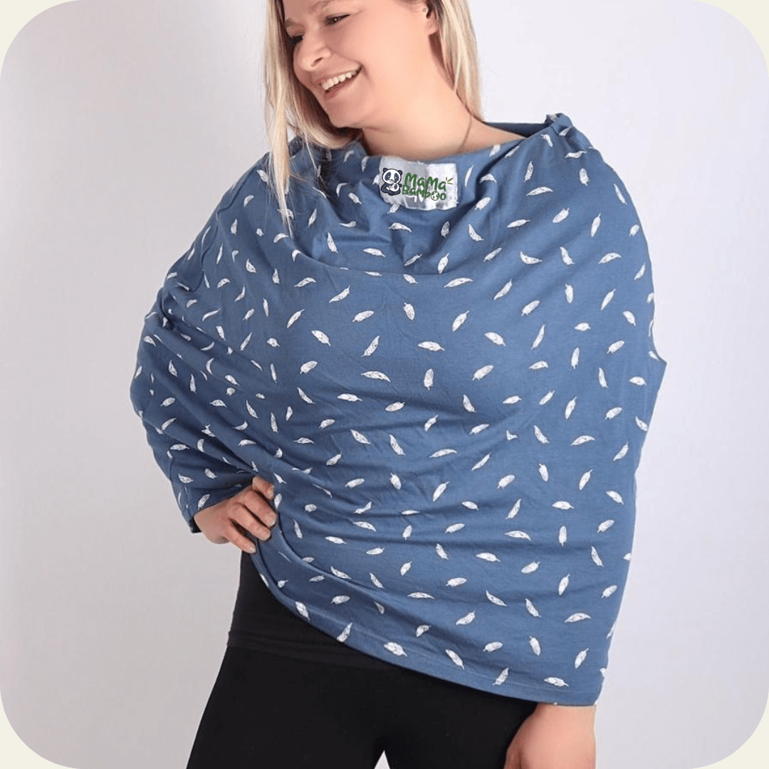 Couverture d'allaitement en coton bambou Mama DS