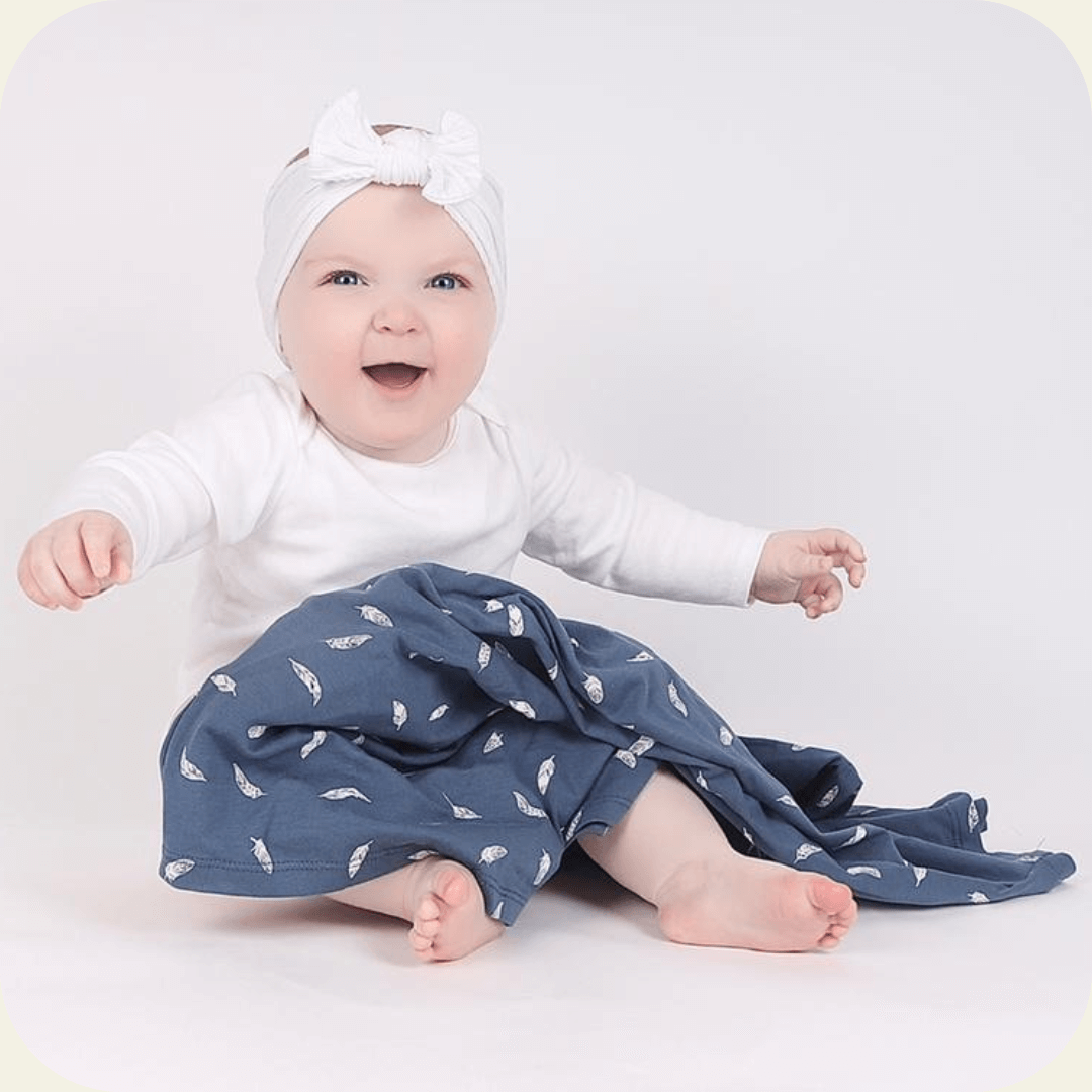Couverture d'allaitement en coton bambou Mama DS