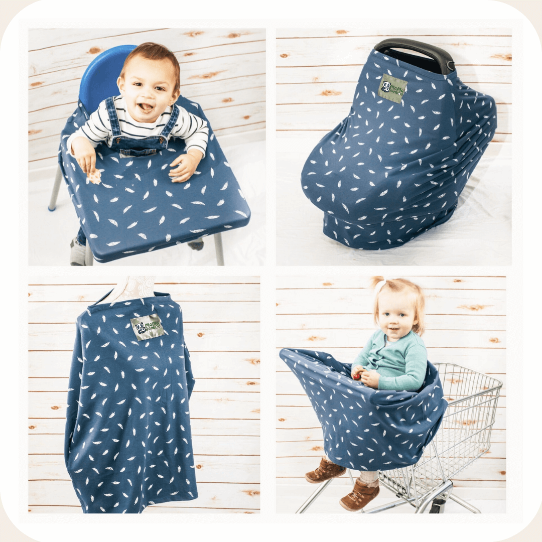 Couverture d'allaitement en coton bambou Mama DS