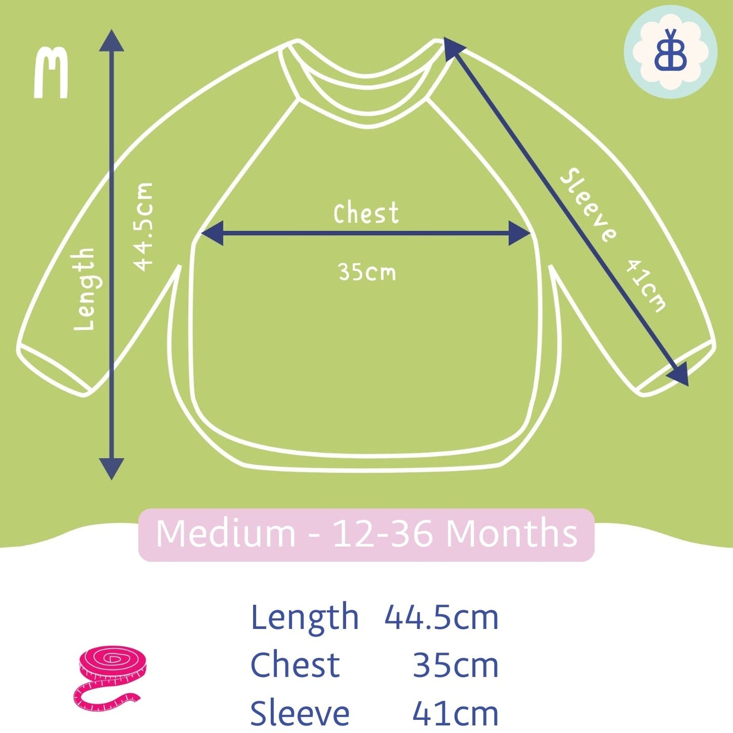 Long Sleeved Baby Bib - Houseplant Haven