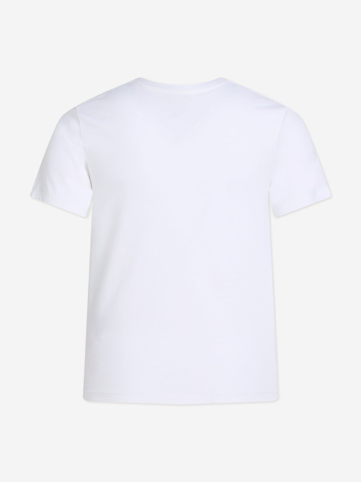 Calvin Klein Kids Logo T-Shirt in White