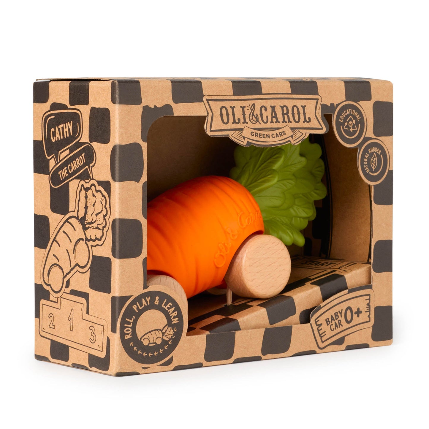 Oli & Carol Cathy the Carrot Car