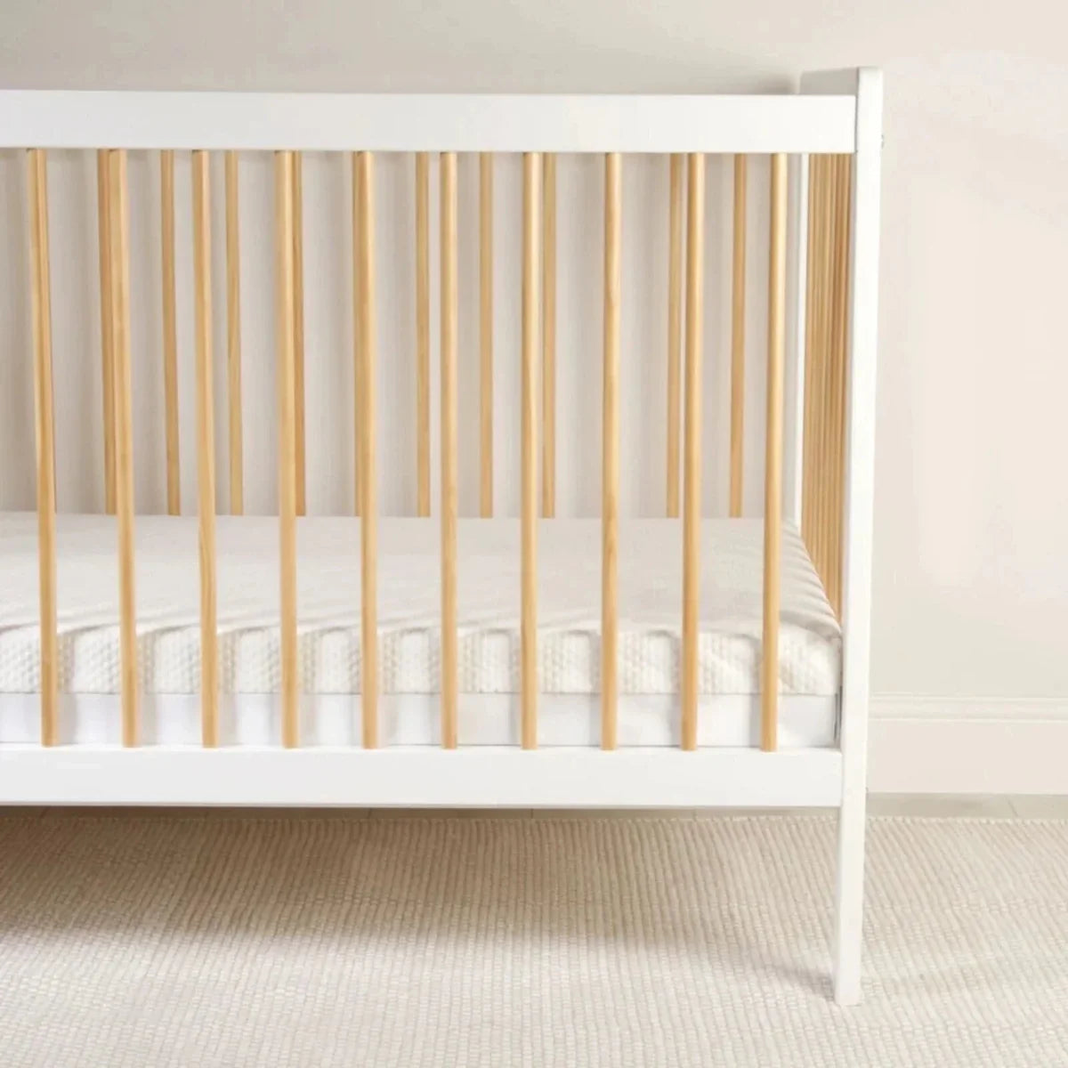 CuddleCo Harmony Hypo-Allergenic Bamboo Sprung Cot Bed Mattress 140 x 70cm
