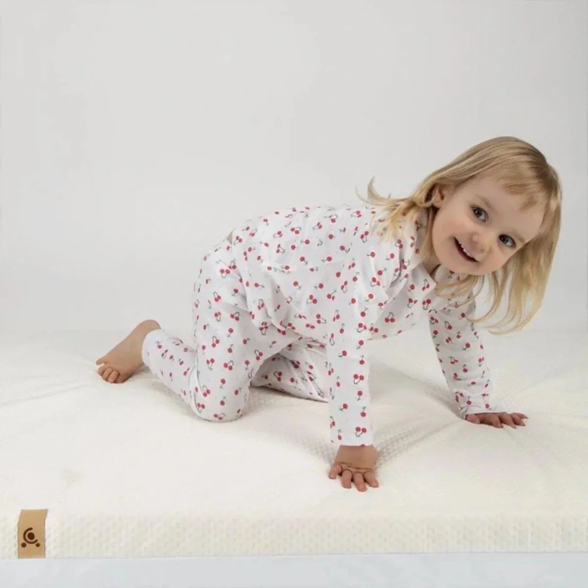 CuddleCo Harmony Hypo-Allergenic Bamboo Sprung Cot Bed Mattress 140 x 70cm