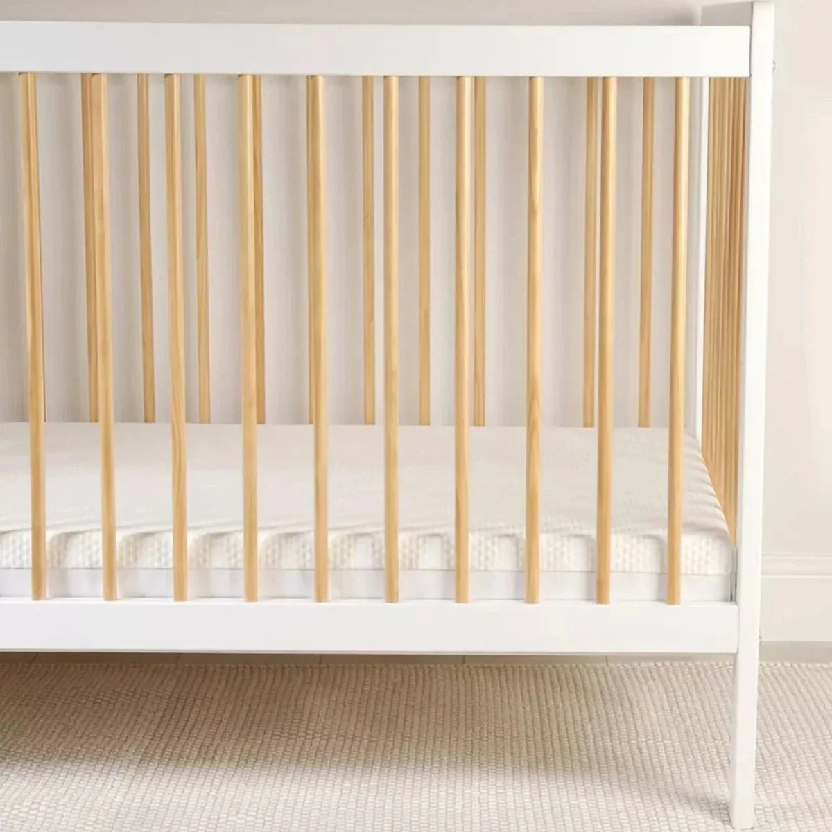 CuddleCo Lullaby Hypo-Allergenic Bamboo Foam Cot Bed Mattress 140 x 70cm