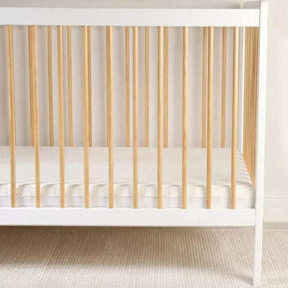 CuddleCo Lullaby Hypo-Allergenic Bamboo Foam Cot Bed Mattress 140 x 70cm