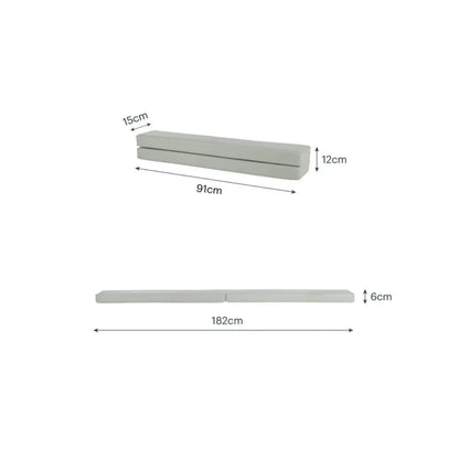 CuddleCo Soft Play Balance Beam - Sea Salt