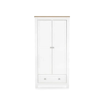 CuddleCo Burford Wardrobe - White/Oak