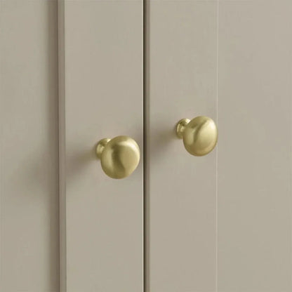 CuddleCo Clara 2 Door Nursery Wardrobe - Cashmere & Ash
