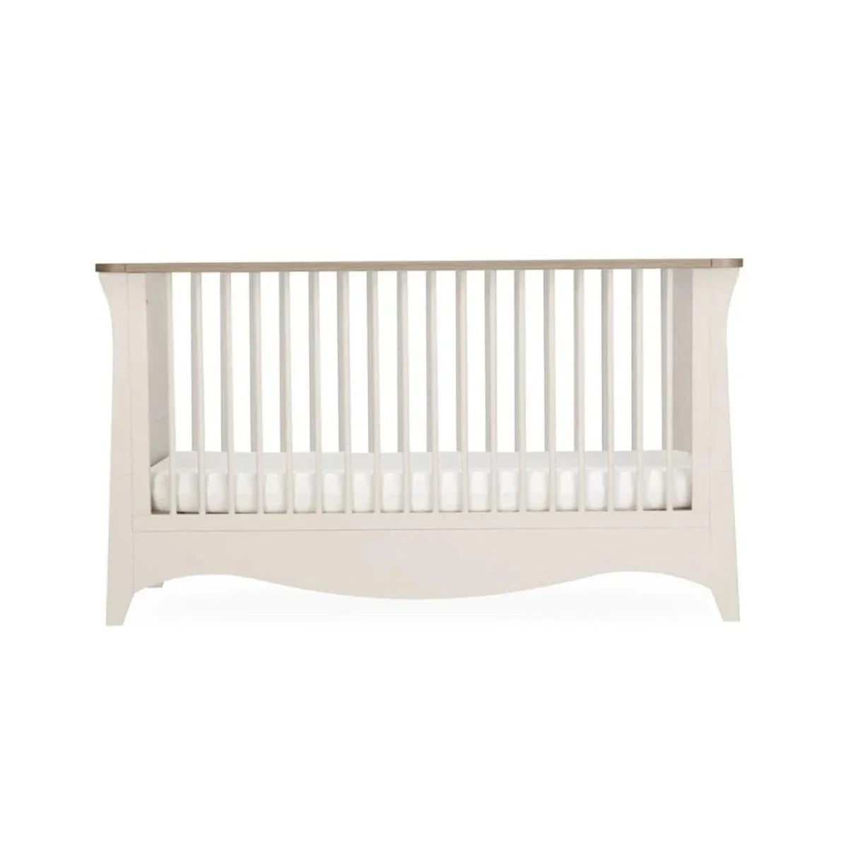 CuddleCo Clara Cot Bed - Cashmere & Ash
