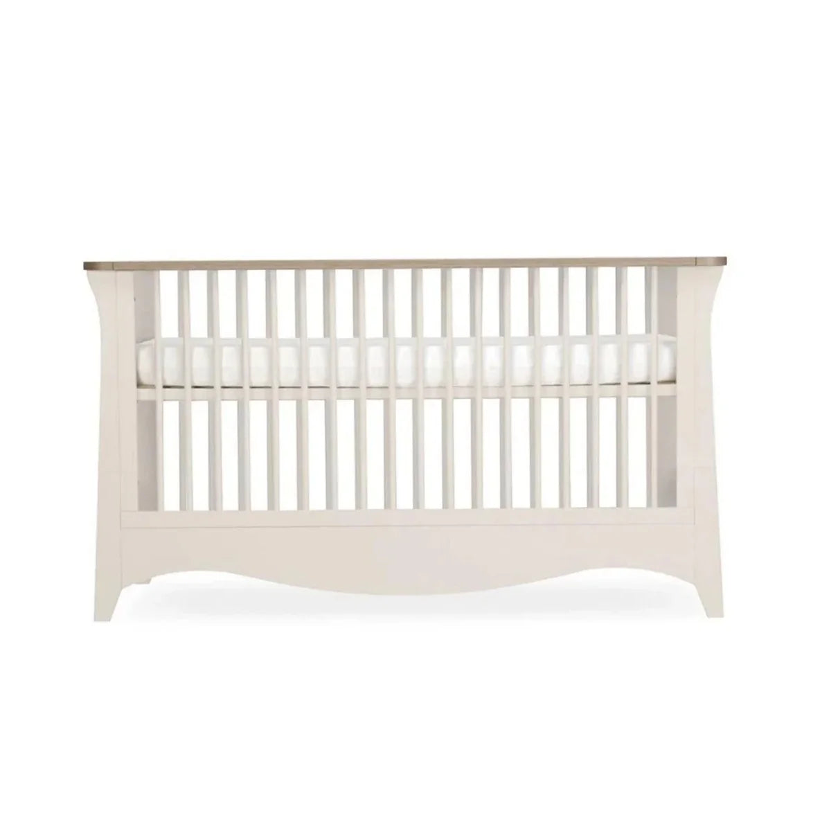 CuddleCo Clara Cot Bed - Cashmere & Ash
