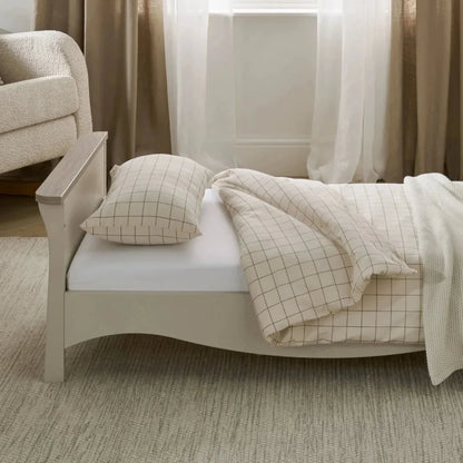 CuddleCo Clara Toddler Bed - Cashmere/Ash