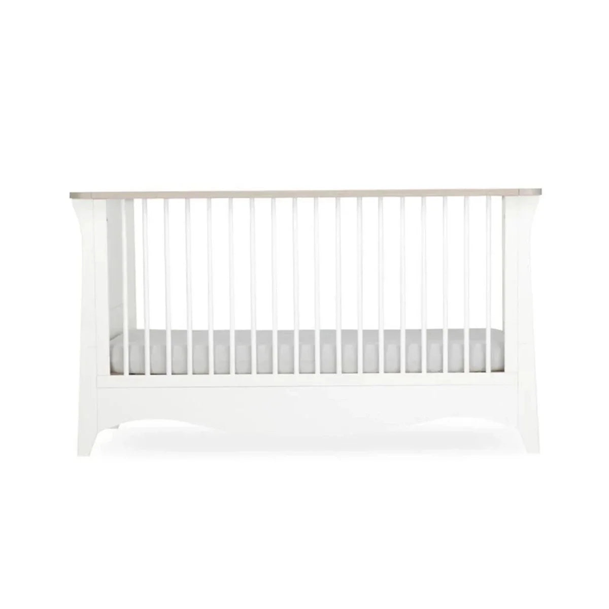 CuddleCo Clara 2 Piece Nursery Furniture Set - White & Ash